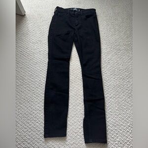 Hollister Black High Rise Super Skinny Jeans